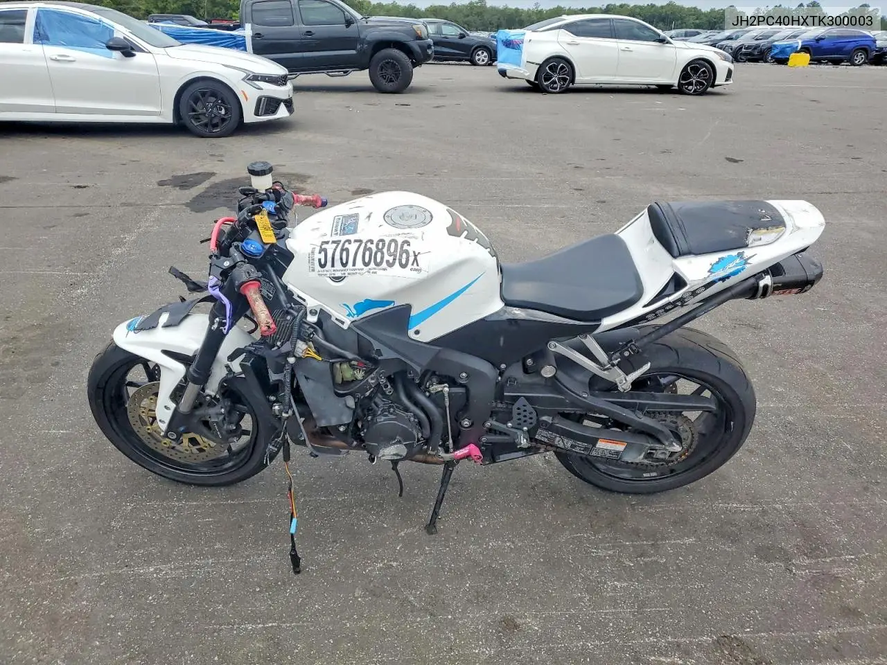 2026 Honda Cbr600 Rr VIN: JH2PC40HXTK300003 Lot: 57676896