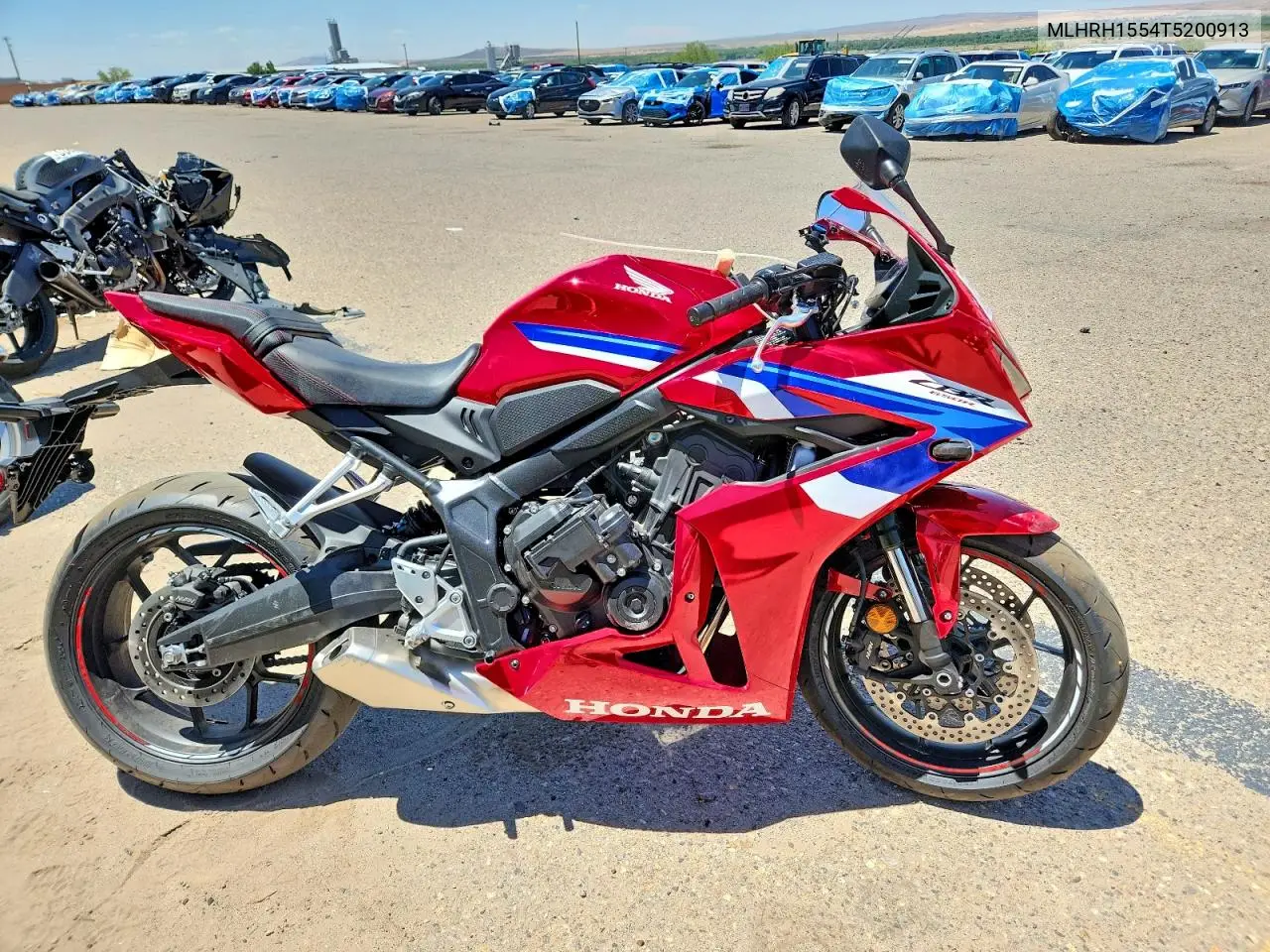 2026 Honda Cbr650 R VIN: MLHRH1554T5200913 Lot: 57780096