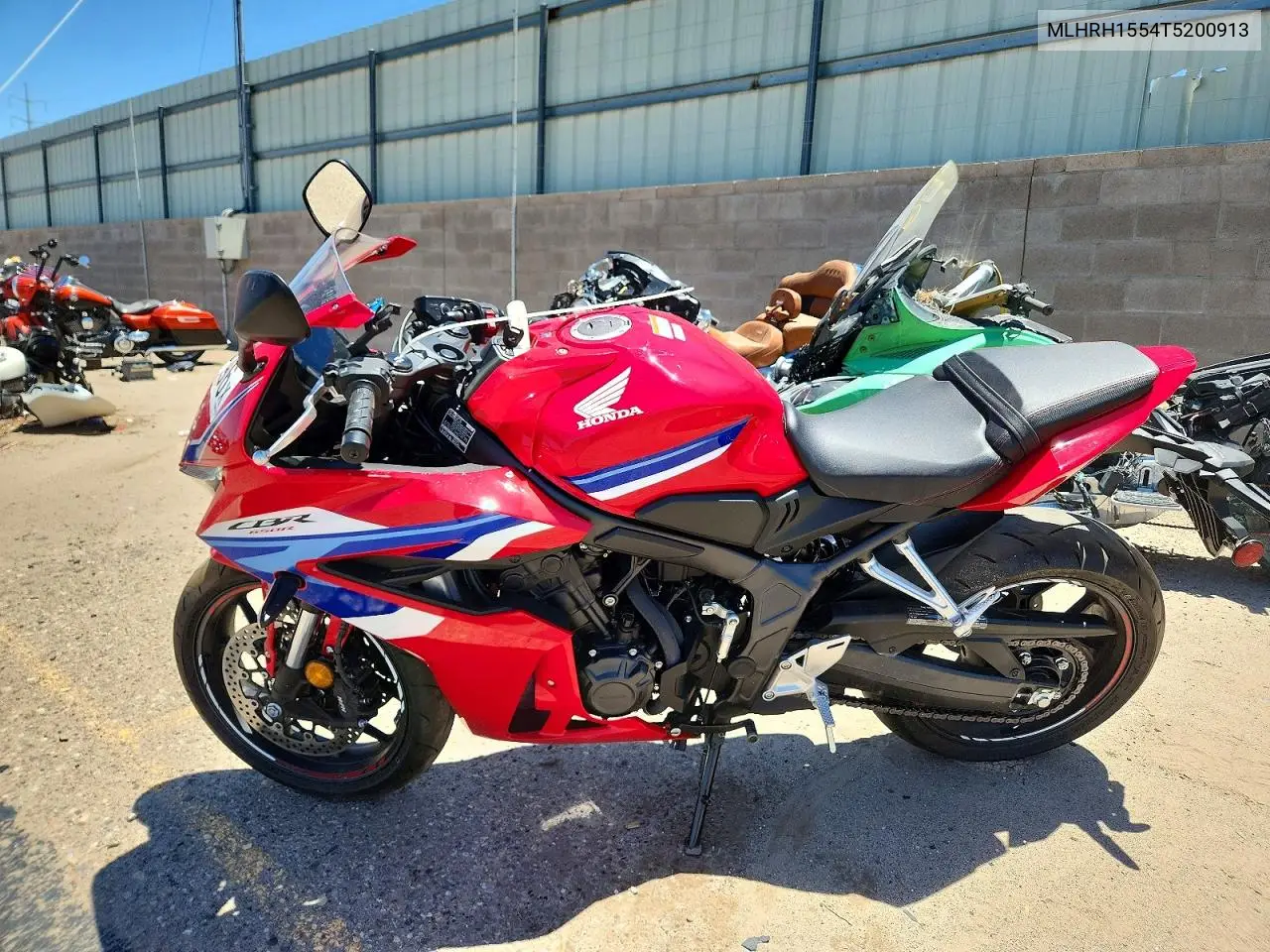2026 Honda Cbr650 R VIN: MLHRH1554T5200913 Lot: 57780096