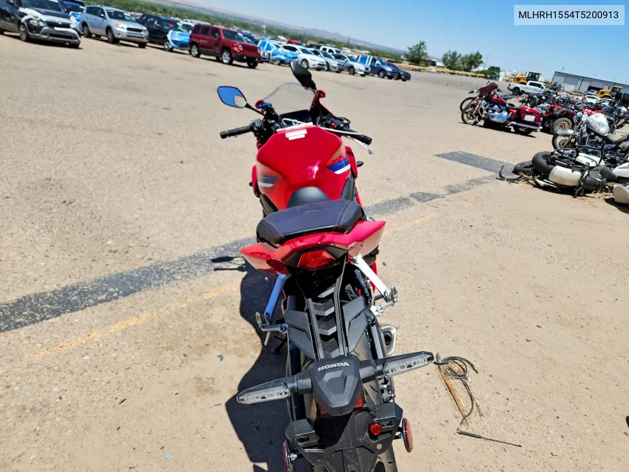 2026 Honda Cbr650 R VIN: MLHRH1554T5200913 Lot: 57780096