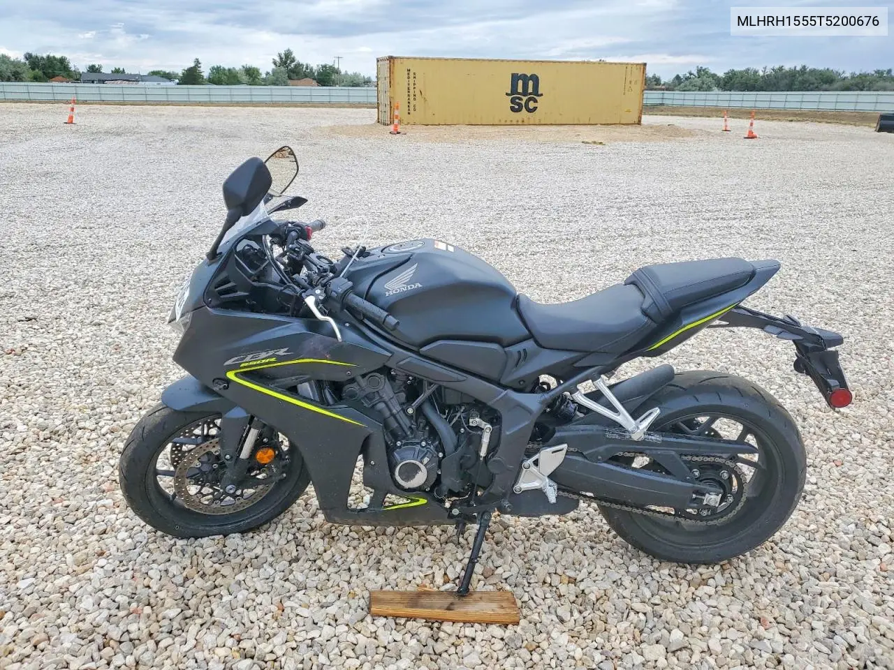 2026 Honda Cbr650 R VIN: MLHRH1555T5200676 Lot: 58838436