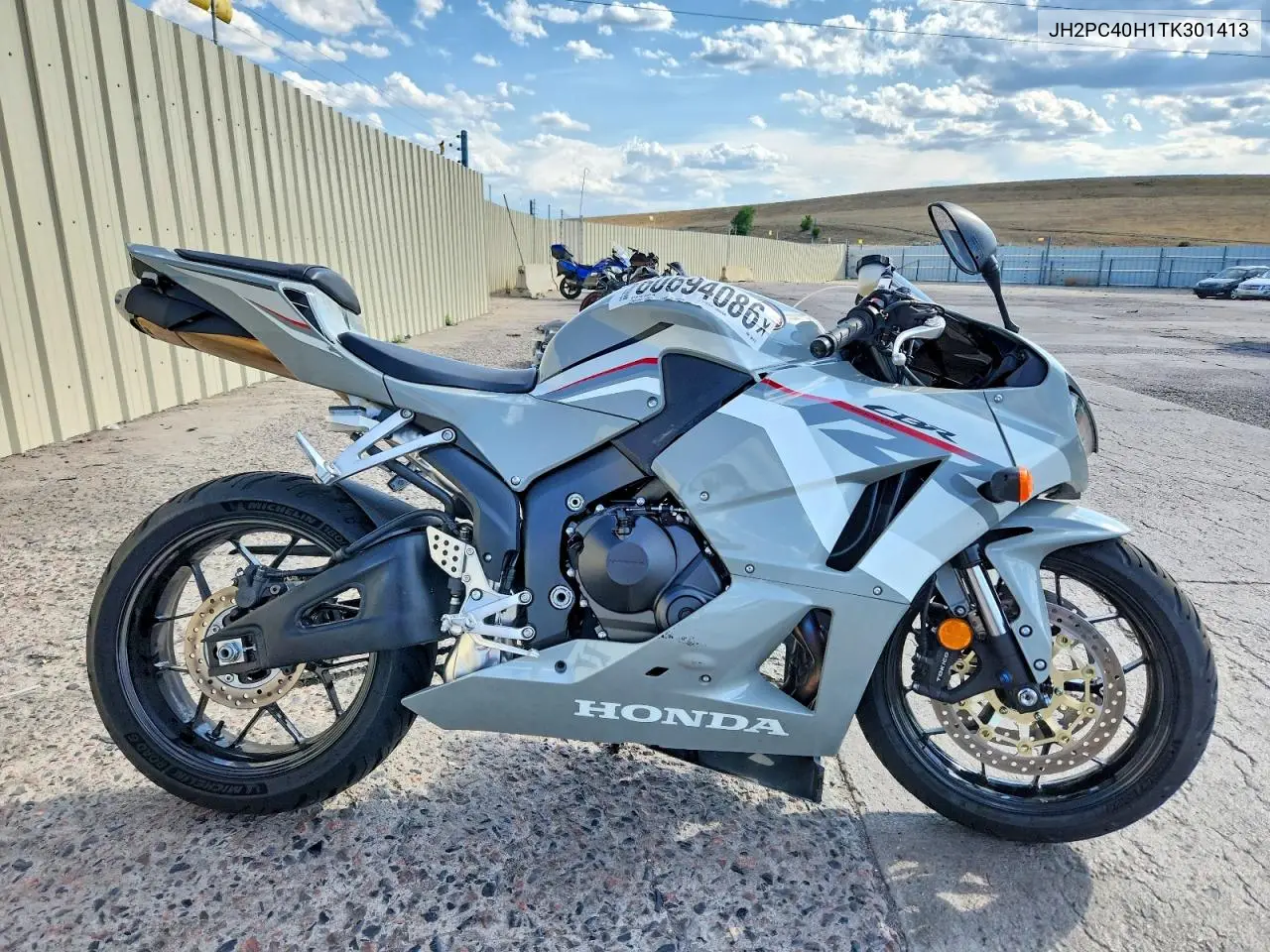 2026 Honda Cbr600 Rr VIN: JH2PC40H1TK301413 Lot: 60694086