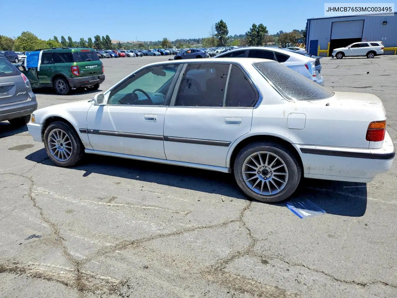 1991 Honda Accord Lx VIN: JHMCB7653MC003495 Lot: 57409566
