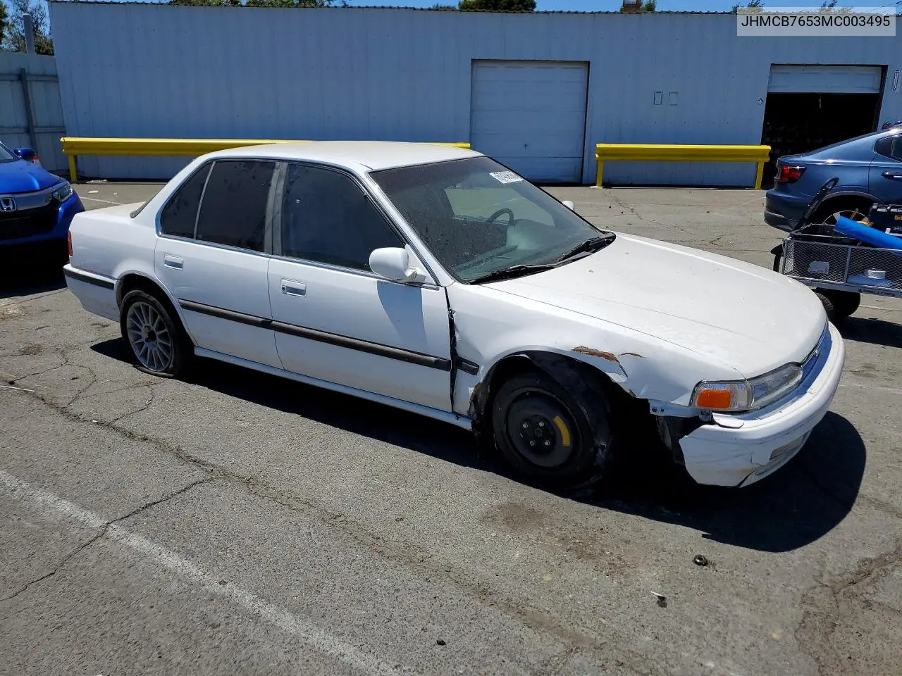 1991 Honda Accord Lx VIN: JHMCB7653MC003495 Lot: 57409566