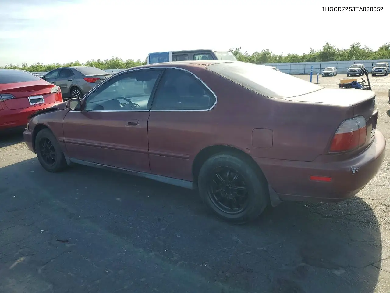 1996 Honda Accord Ex VIN: 1HGCD7253TA020052 Lot: 53449576