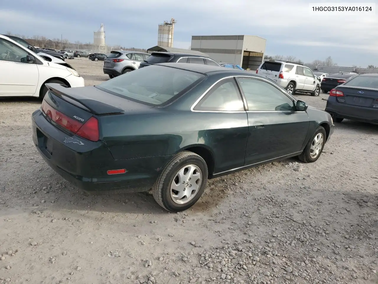 1HGCG3153YA016124 2000 Honda Accord Ex