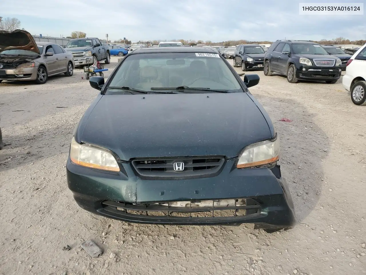 1HGCG3153YA016124 2000 Honda Accord Ex