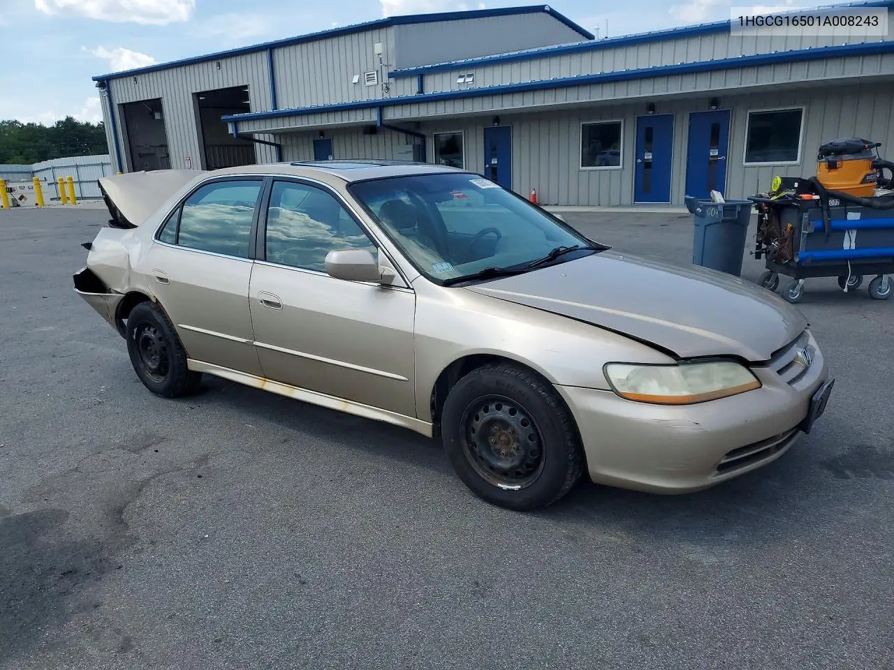 2001 Honda Accord Ex VIN: 1HGCG16501A008243 Lot: 60587176