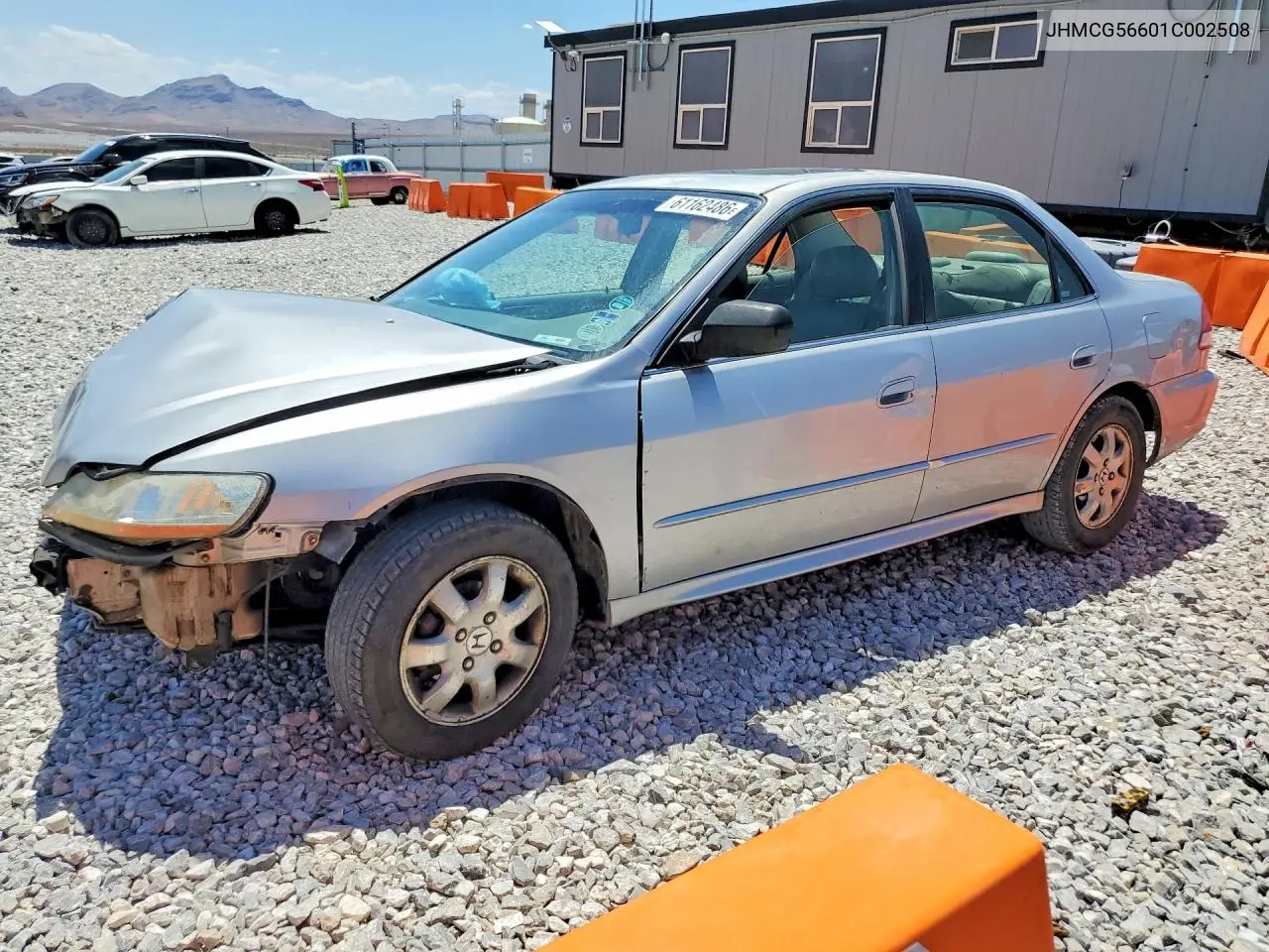 2001 Honda Accord Ex VIN: JHMCG56601C002508 Lot: 61162486