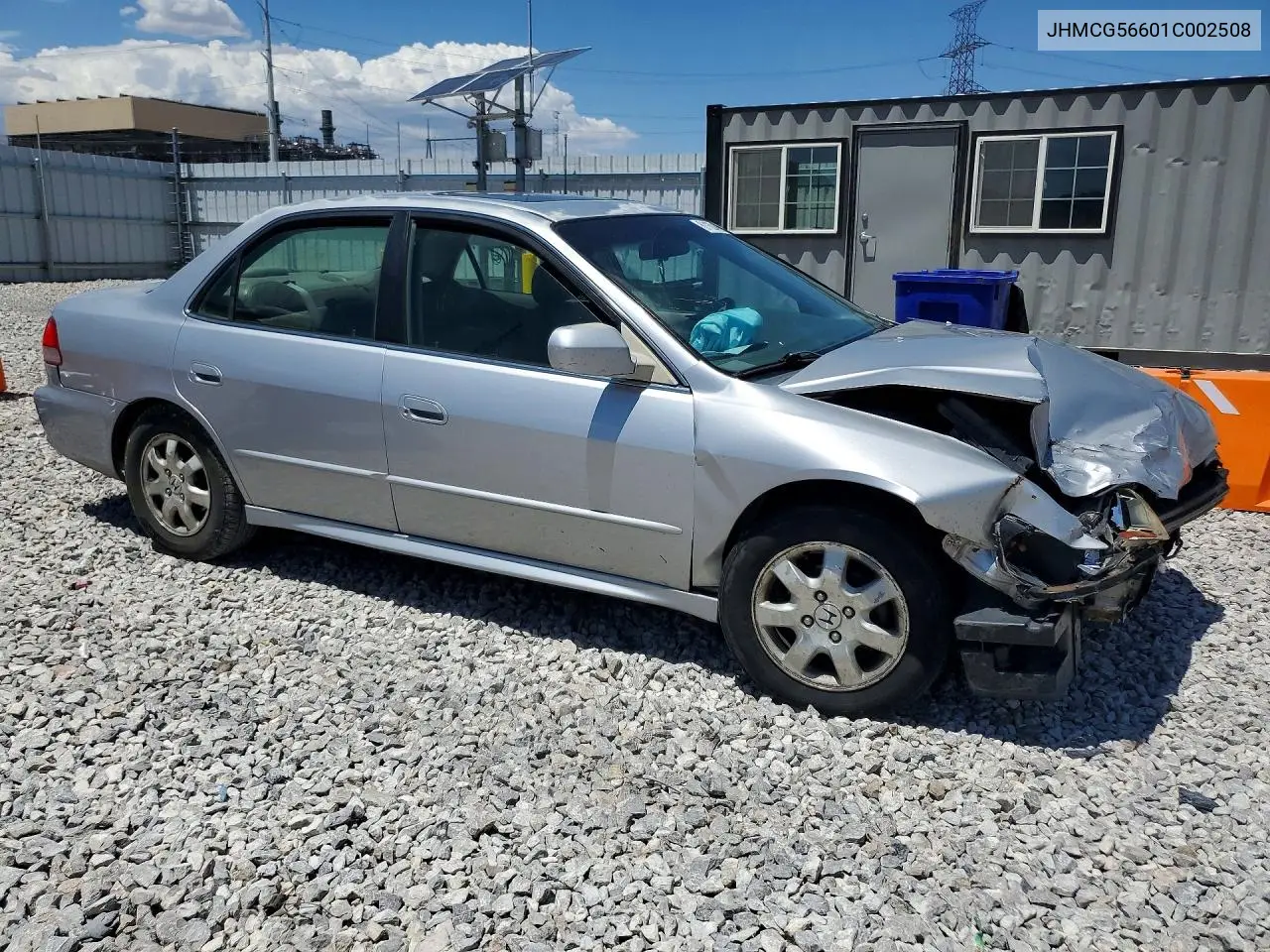 2001 Honda Accord Ex VIN: JHMCG56601C002508 Lot: 61162486