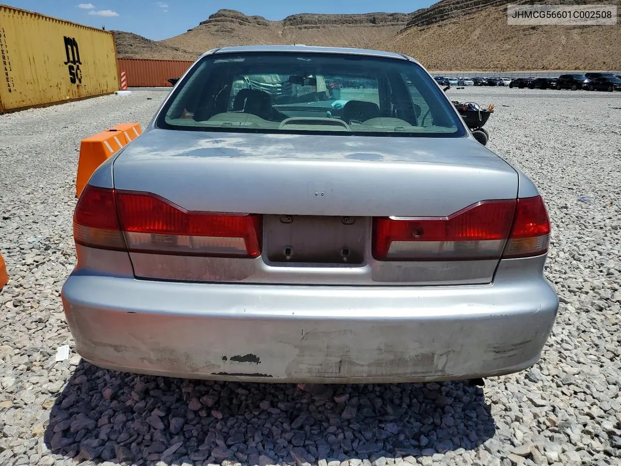 2001 Honda Accord Ex VIN: JHMCG56601C002508 Lot: 61162486