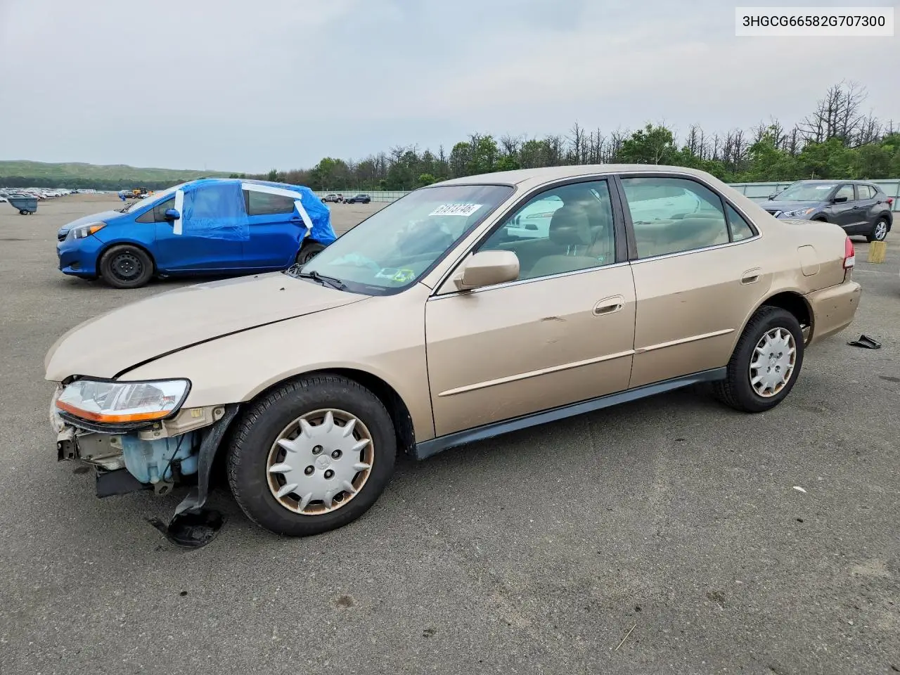 2002 Honda Accord Lx VIN: 3HGCG66582G707300 Lot: 61813746