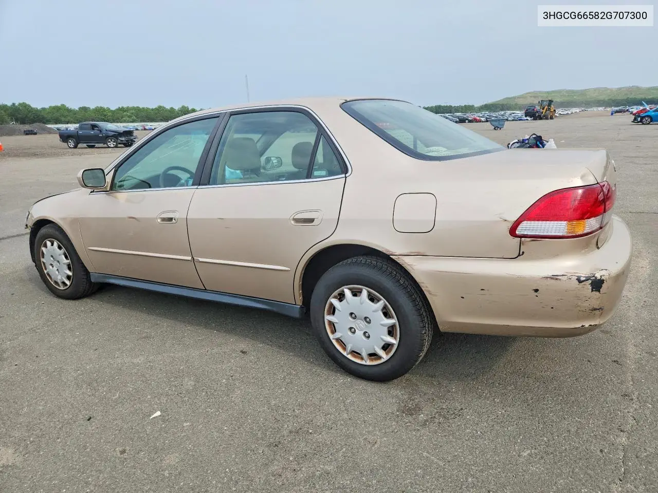 2002 Honda Accord Lx VIN: 3HGCG66582G707300 Lot: 61813746