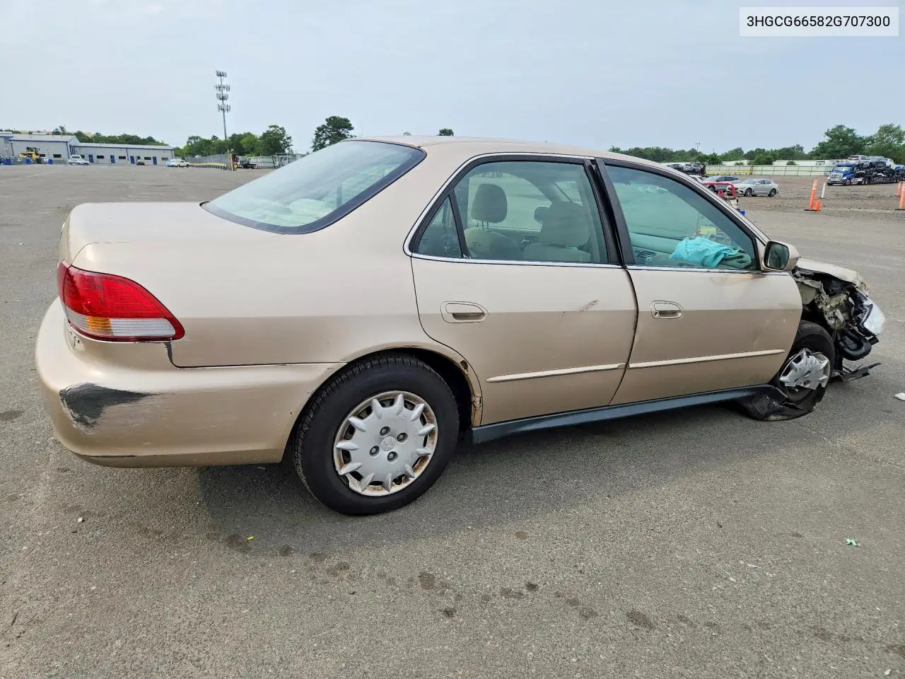 2002 Honda Accord Lx VIN: 3HGCG66582G707300 Lot: 61813746