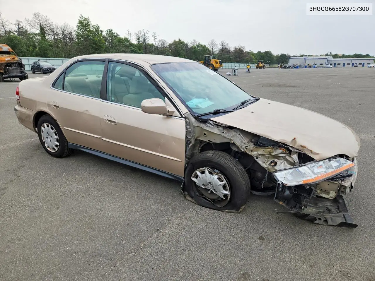 2002 Honda Accord Lx VIN: 3HGCG66582G707300 Lot: 61813746