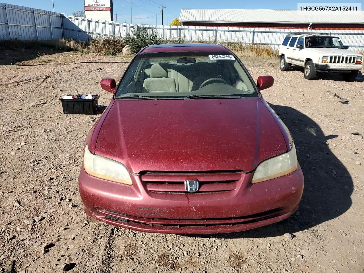 1HGCG567X2A152411 2002 Honda Accord Se