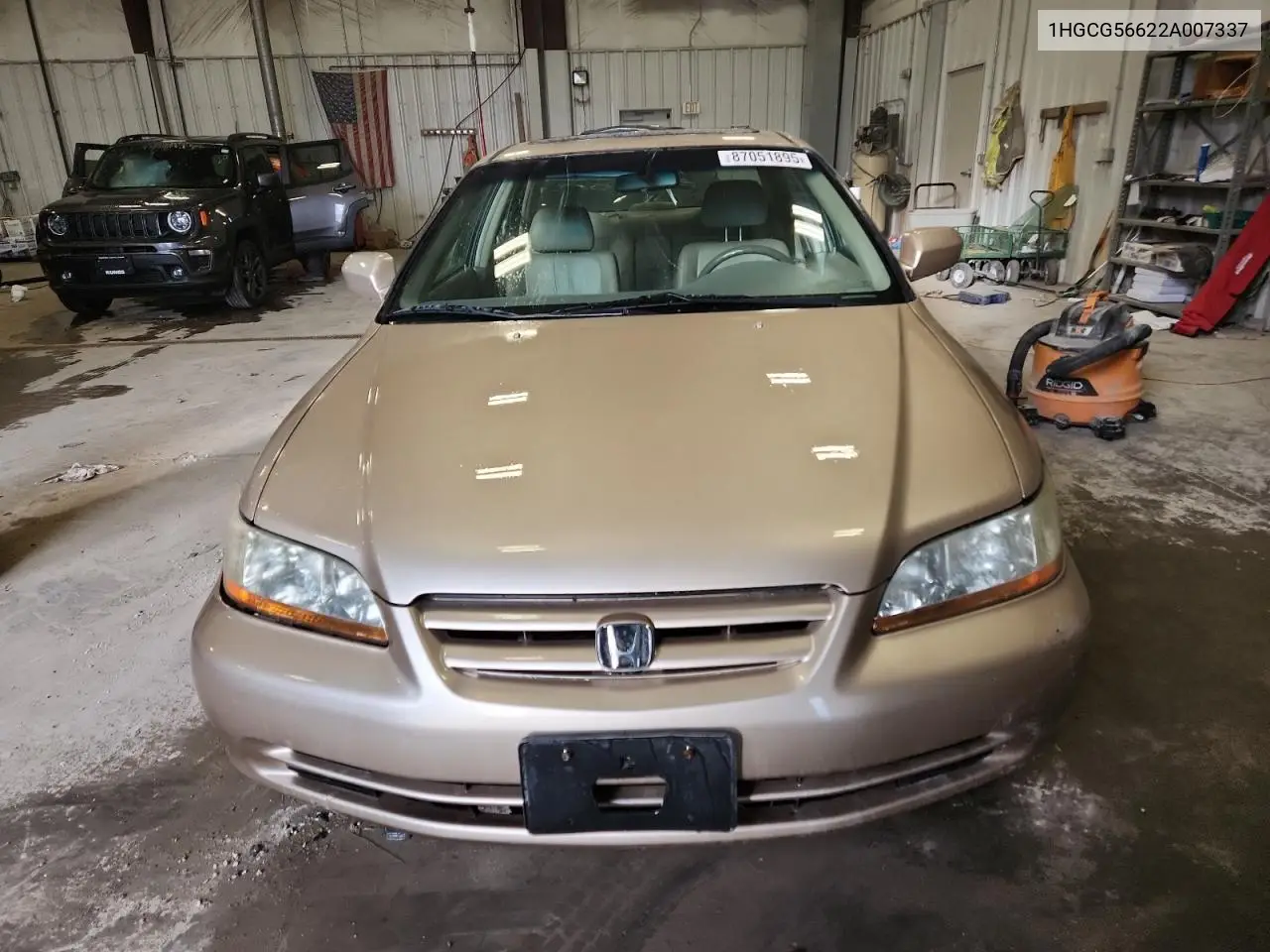 1HGCG56622A007337 2002 Honda Accord Ex