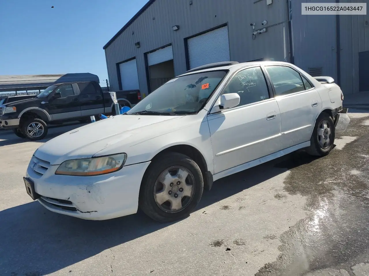 1HGCG16522A043447 2002 Honda Accord Ex