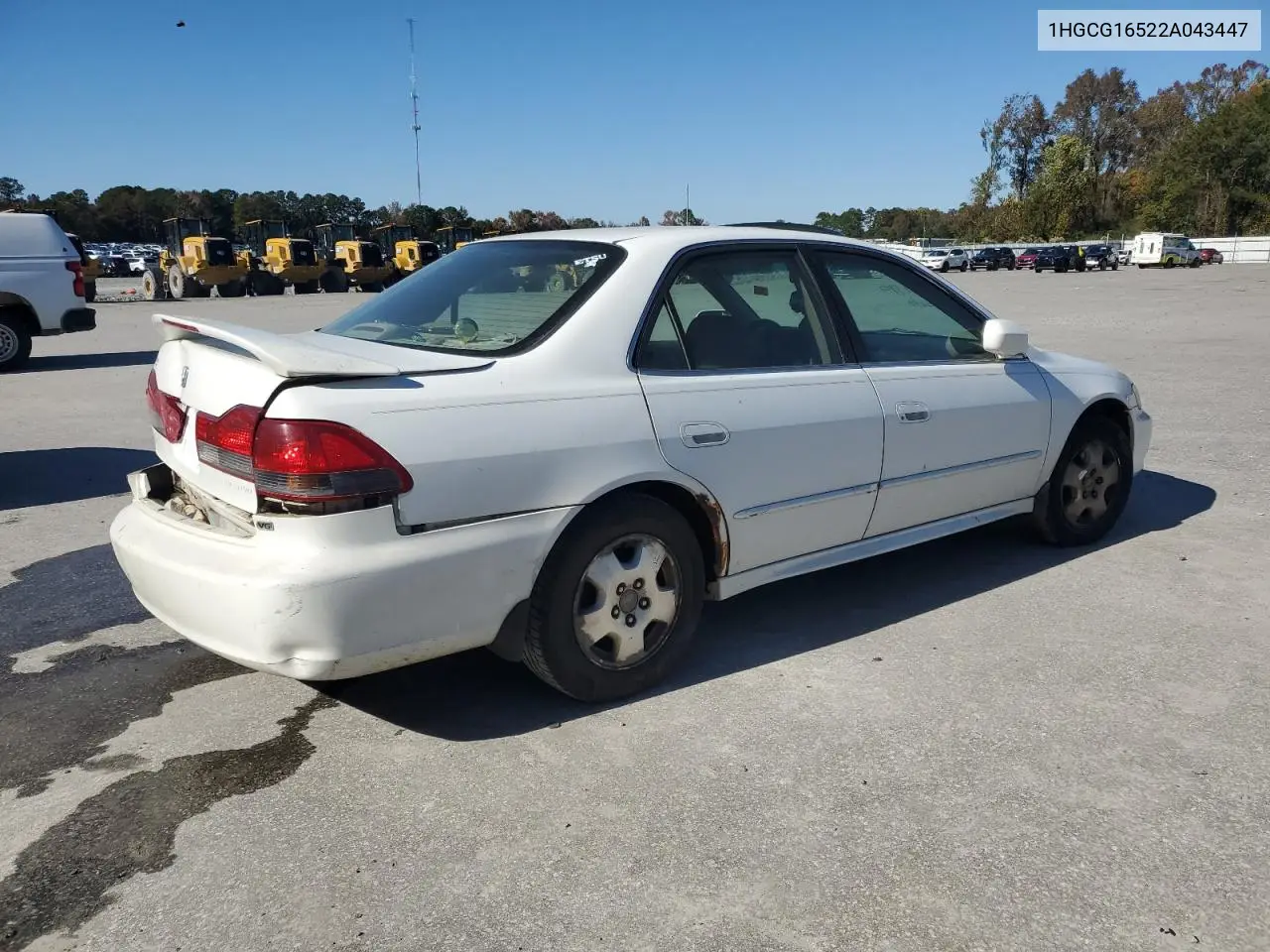 1HGCG16522A043447 2002 Honda Accord Ex