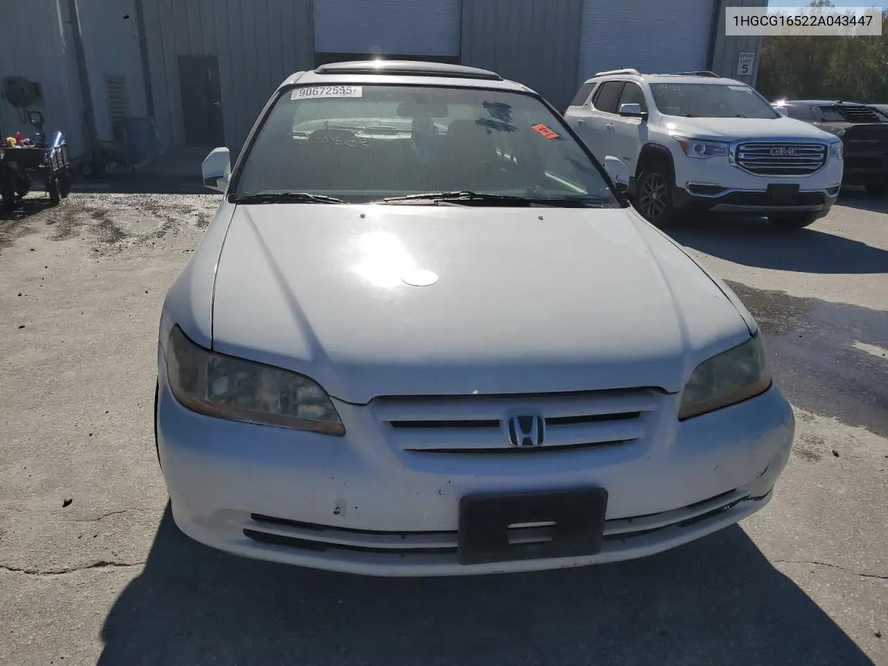 1HGCG16522A043447 2002 Honda Accord Ex