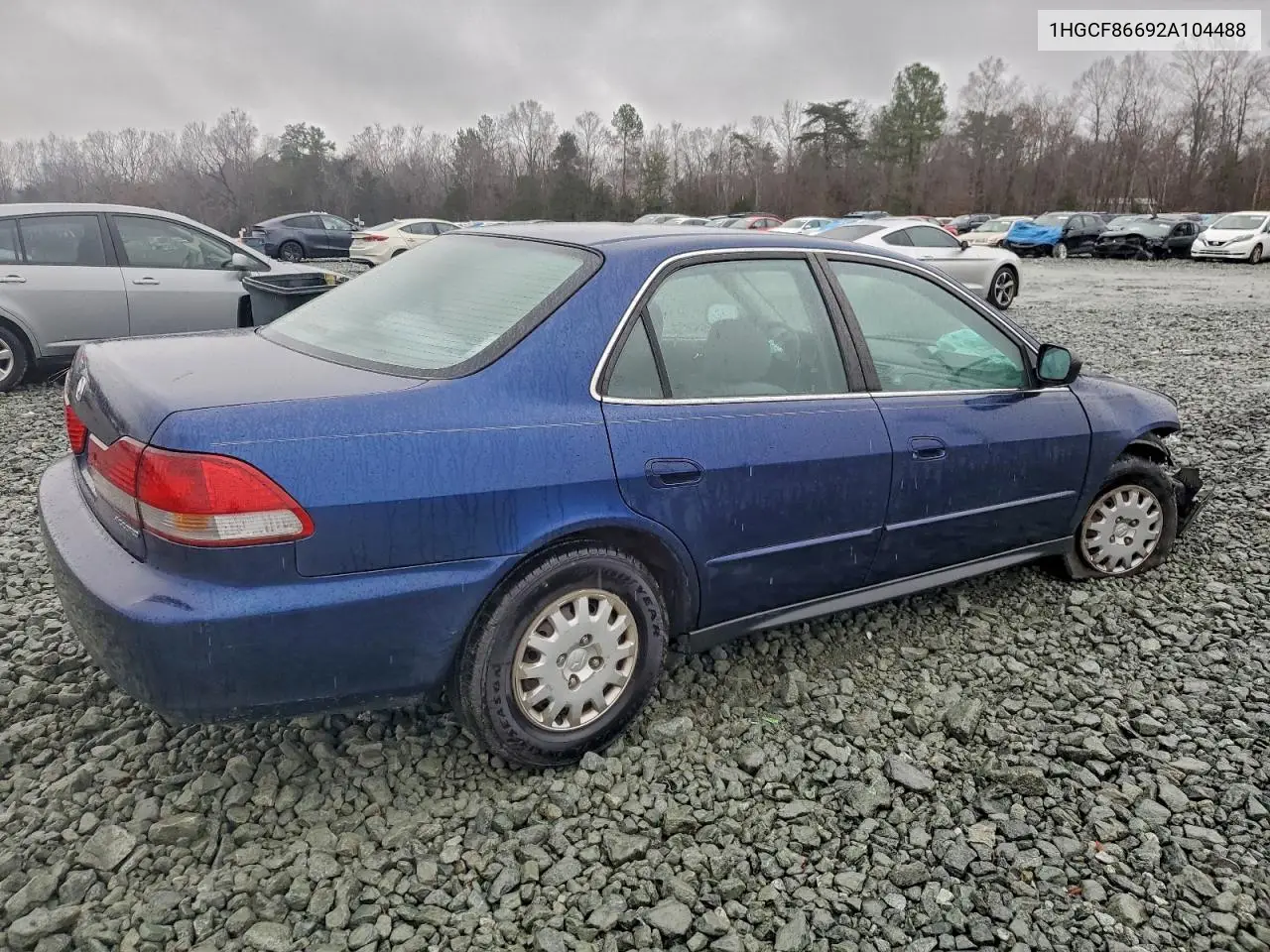 1HGCF86692A104488 2002 Honda Accord Value