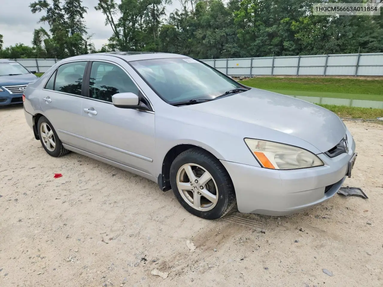 2003 Honda Accord Ex VIN: 1HGCM56663A011854 Lot: 60671676