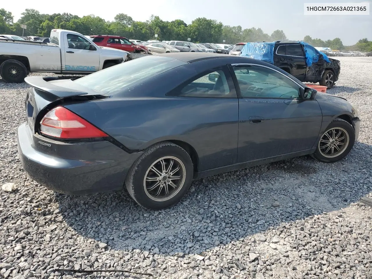 1HGCM72663A021365 2003 Honda Accord Ex