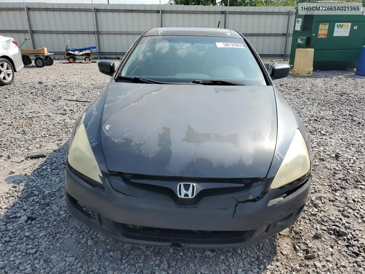 1HGCM72663A021365 2003 Honda Accord Ex