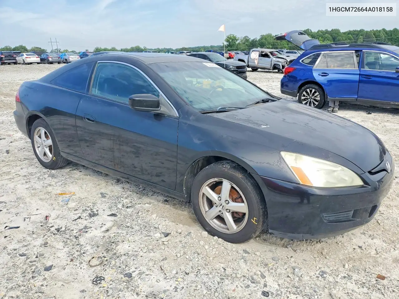 1HGCM72664A018158 2004 Honda Accord Ex
