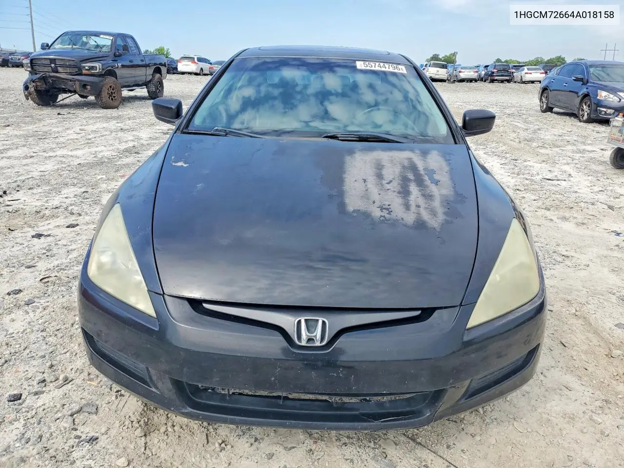 1HGCM72664A018158 2004 Honda Accord Ex