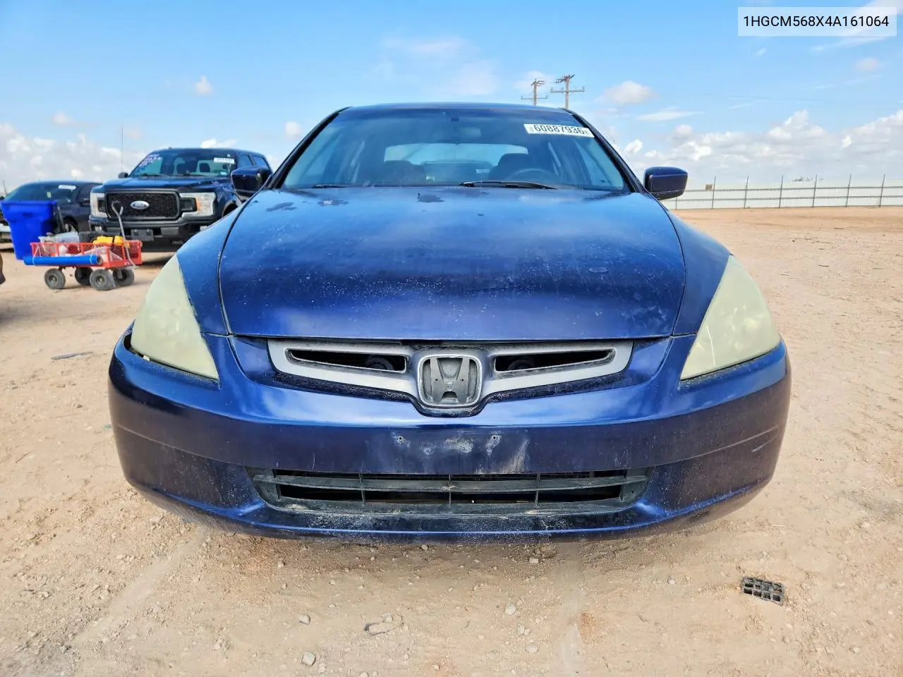 2004 Honda Accord Ex VIN: 1HGCM568X4A161064 Lot: 60887936