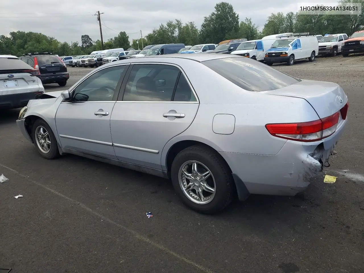 2004 Honda Accord Lx VIN: 1HGCM56334A134051 Lot: 61414986