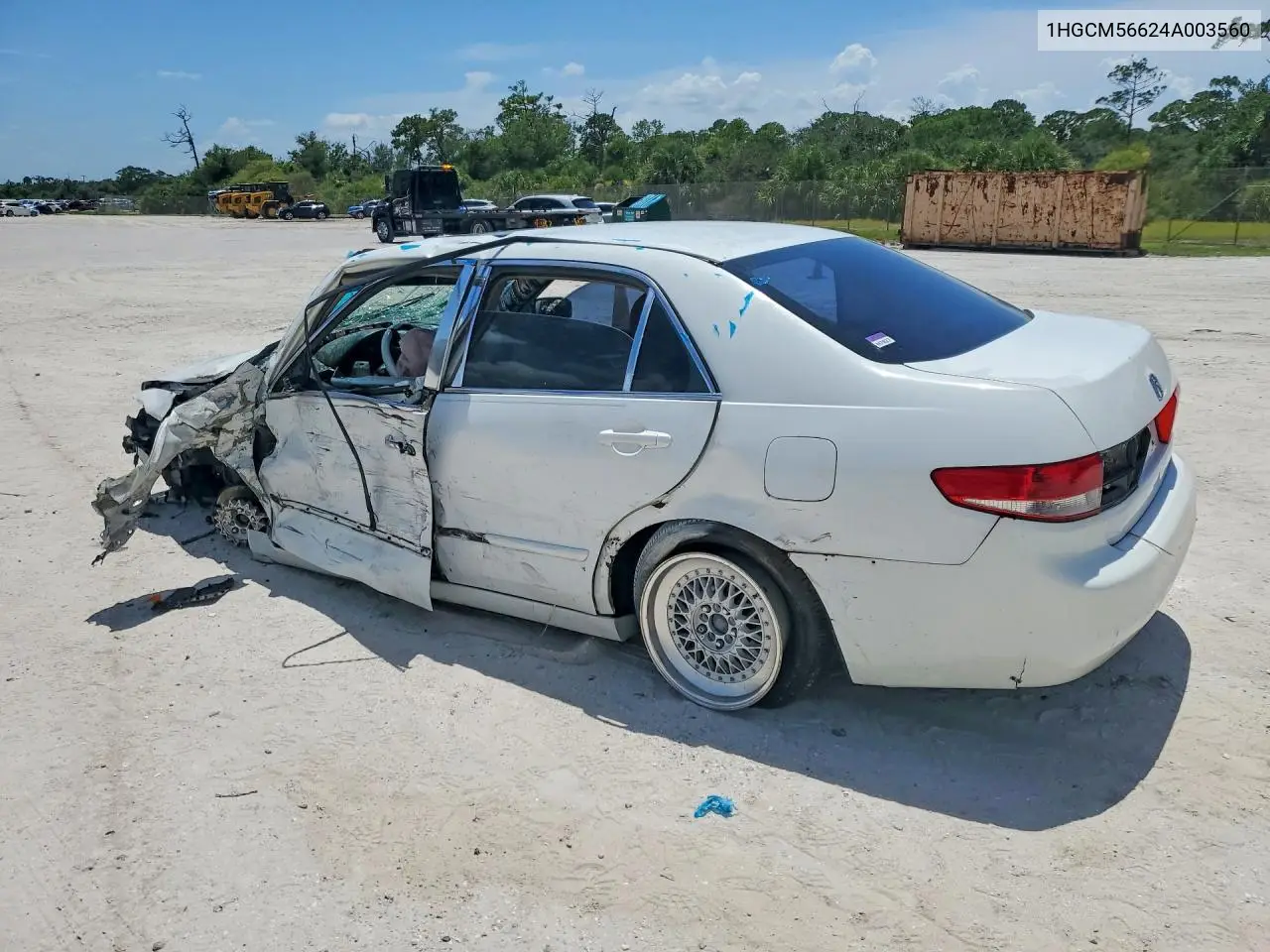 2004 Honda Accord Ex VIN: 1HGCM56624A003560 Lot: 61564856