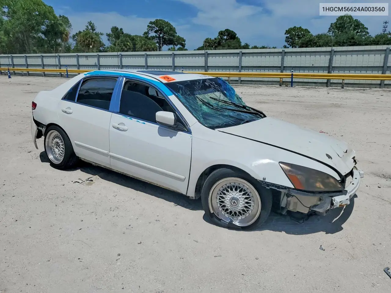 2004 Honda Accord Ex VIN: 1HGCM56624A003560 Lot: 61564856