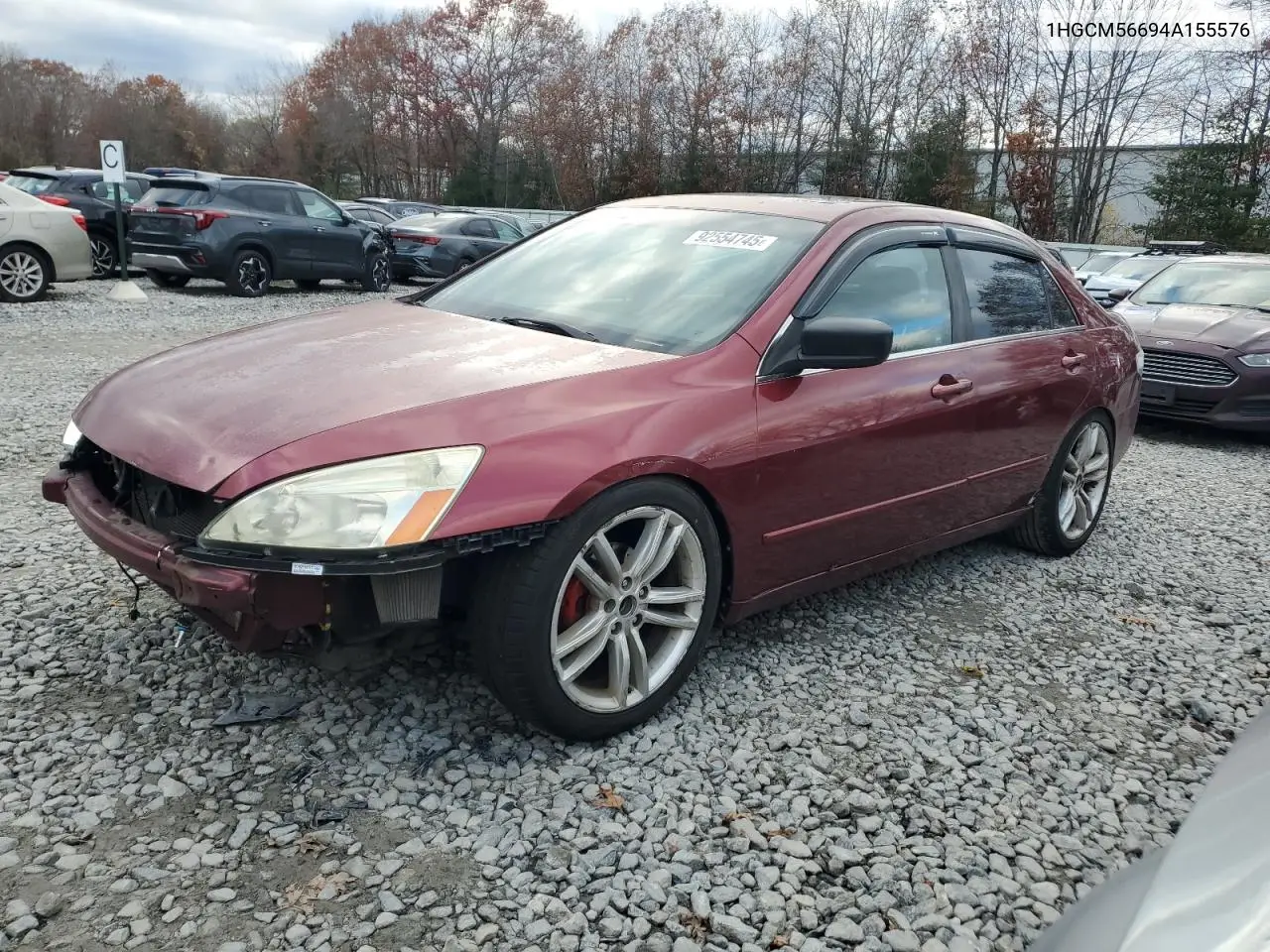 1HGCM56694A155576 2004 Honda Accord Ex