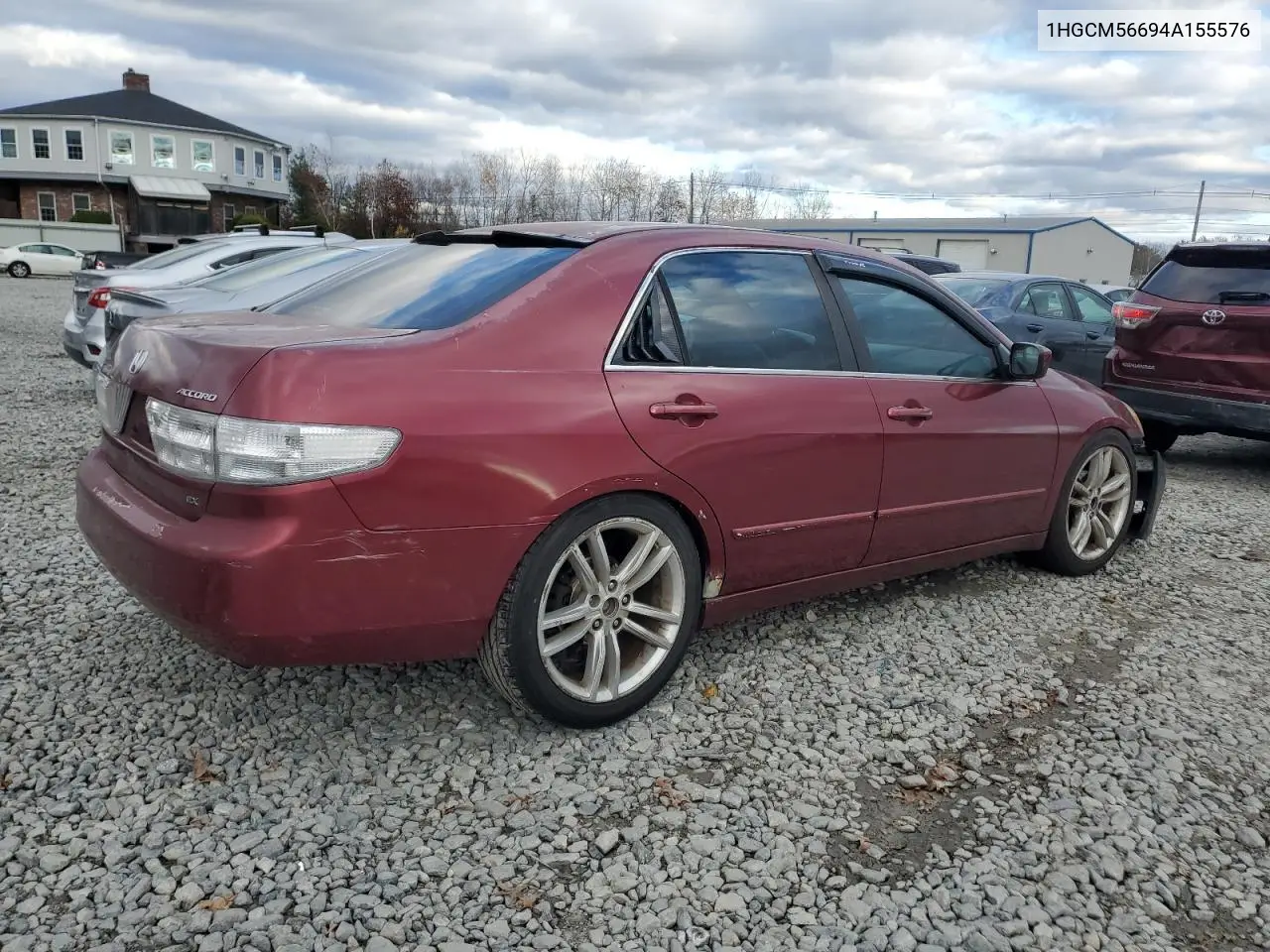 1HGCM56694A155576 2004 Honda Accord Ex