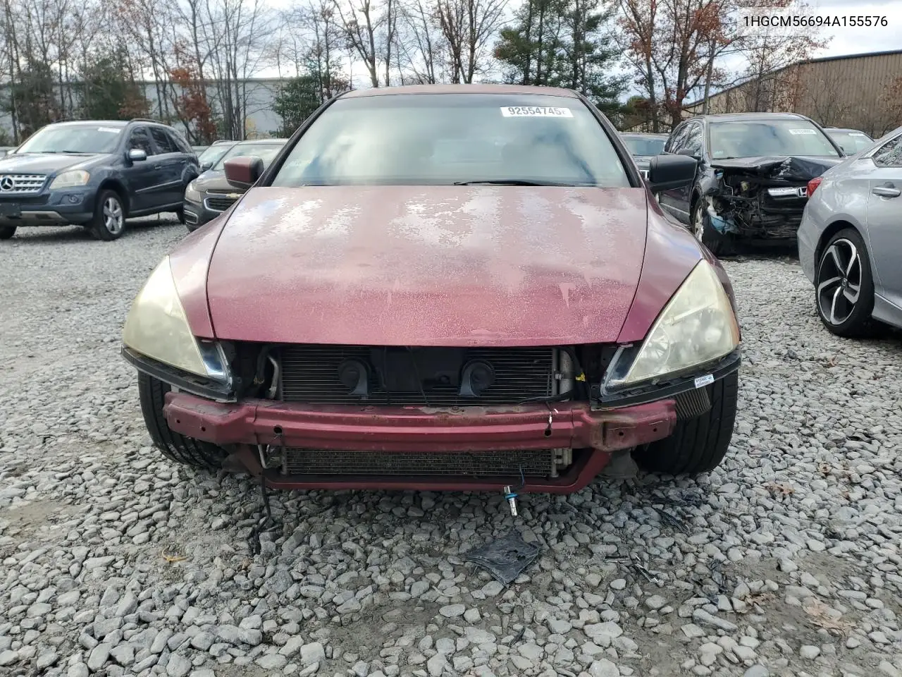 1HGCM56694A155576 2004 Honda Accord Ex
