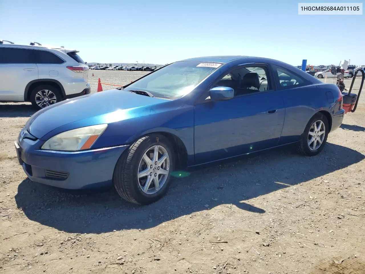 1HGCM82684A011105 2004 Honda Accord Ex
