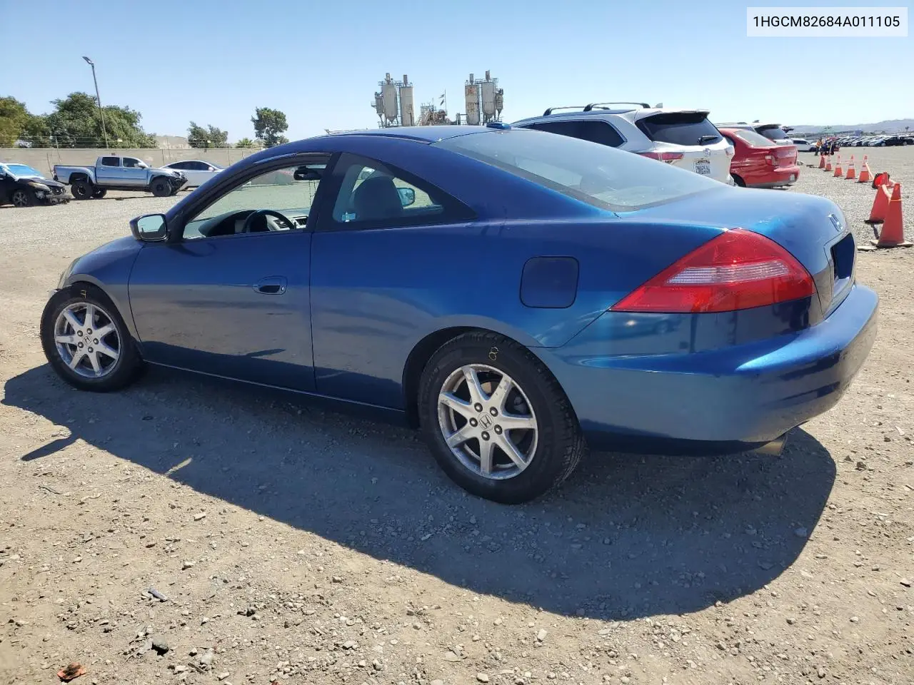 1HGCM82684A011105 2004 Honda Accord Ex