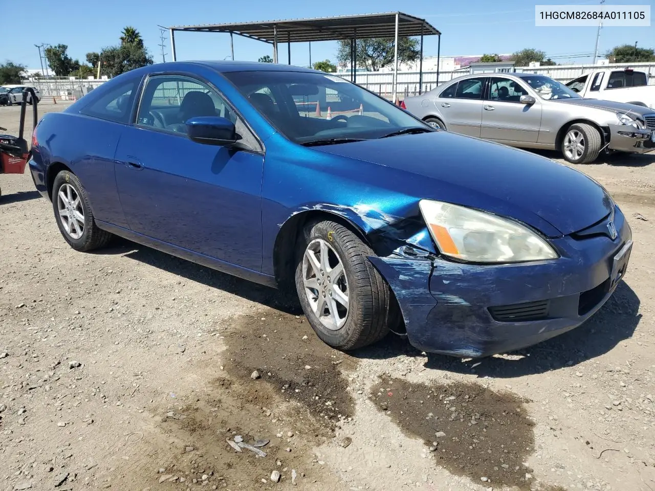 1HGCM82684A011105 2004 Honda Accord Ex