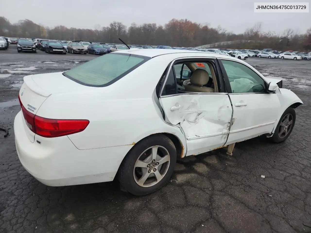 JHMCN36475C013729 2005 Honda Accord Hybrid