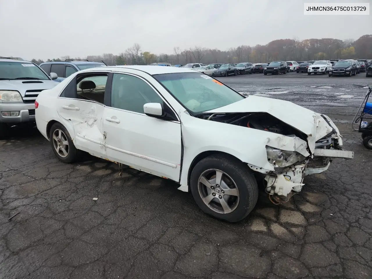 JHMCN36475C013729 2005 Honda Accord Hybrid
