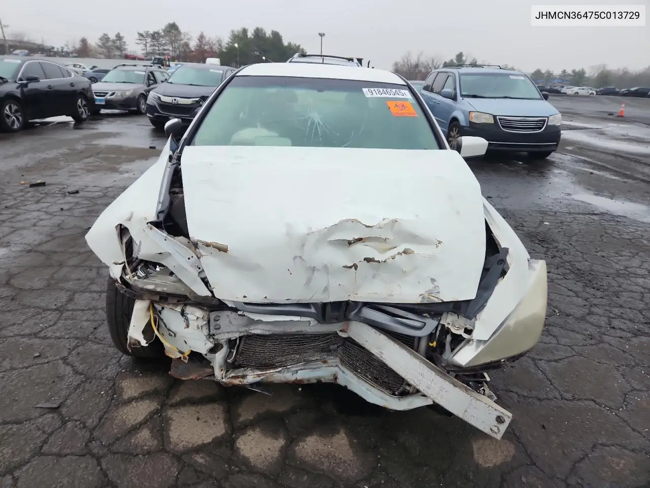 JHMCN36475C013729 2005 Honda Accord Hybrid