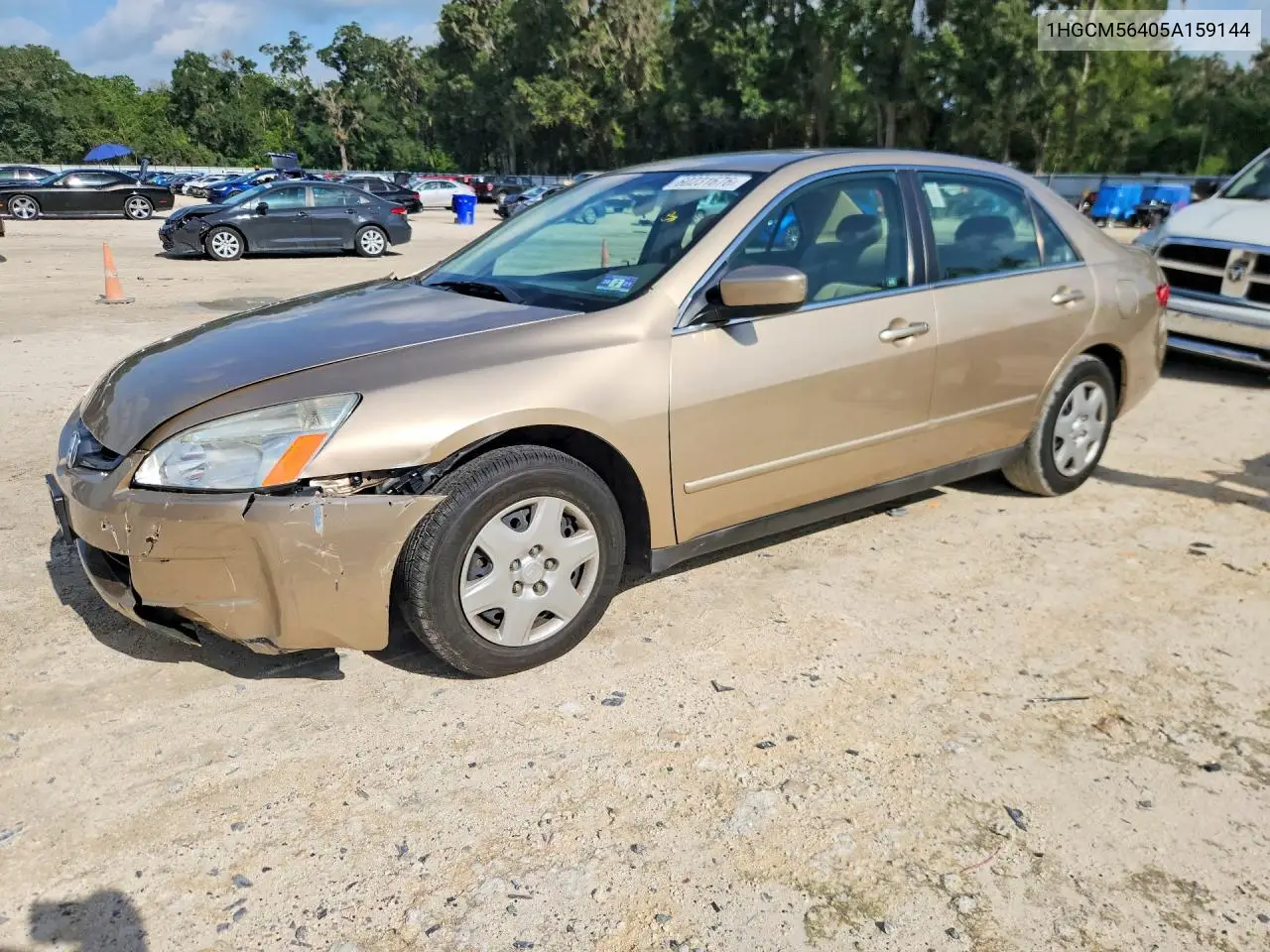 2005 Honda Accord Lx VIN: 1HGCM56405A159144 Lot: 60231676