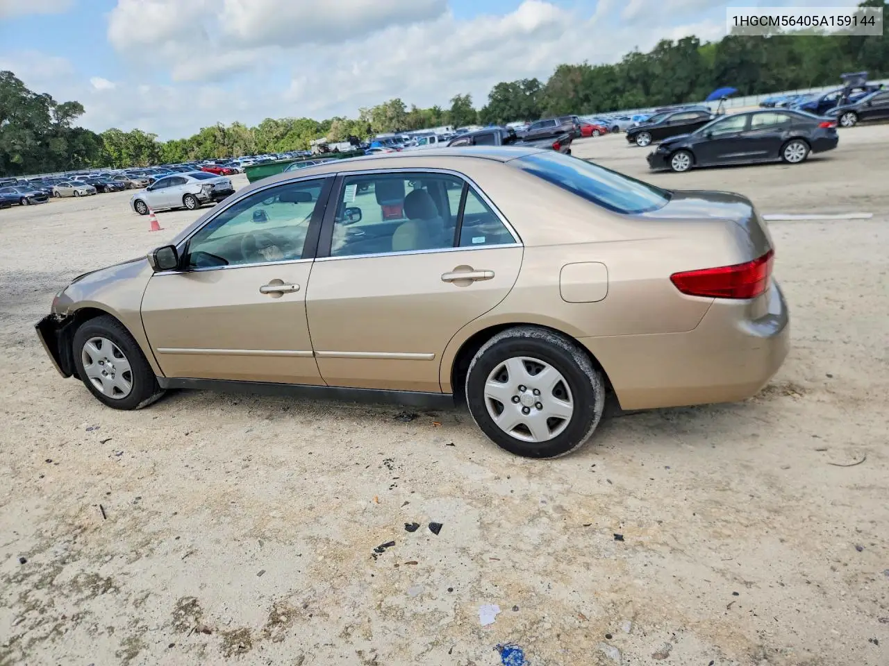 2005 Honda Accord Lx VIN: 1HGCM56405A159144 Lot: 60231676