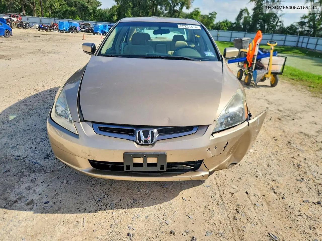 2005 Honda Accord Lx VIN: 1HGCM56405A159144 Lot: 60231676