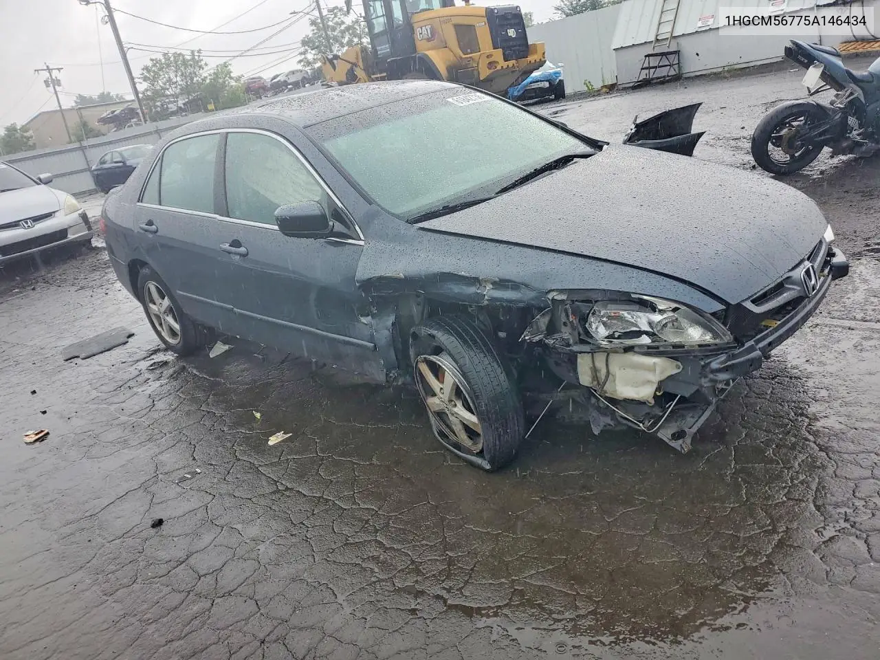 2005 Honda Accord Ex VIN: 1HGCM56775A146434 Lot: 61842736
