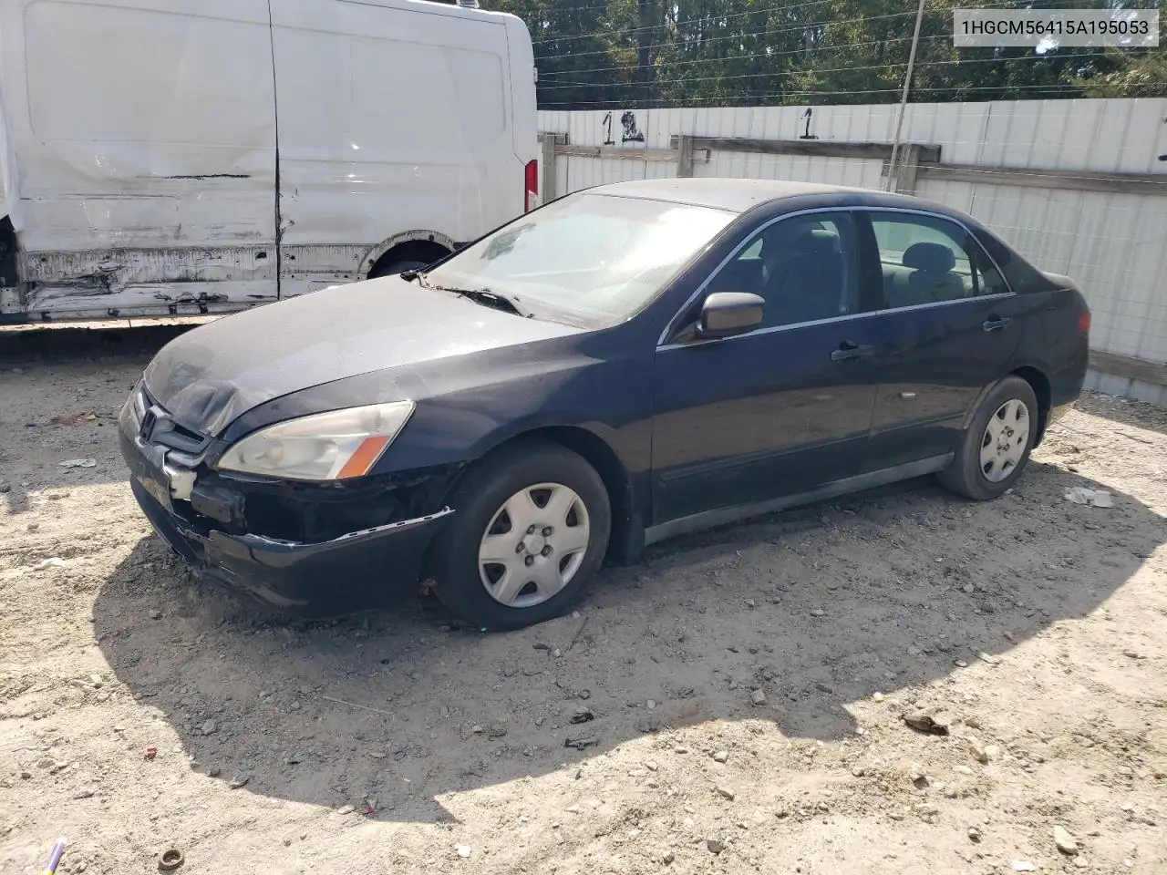 1HGCM56415A195053 2005 Honda Accord Lx