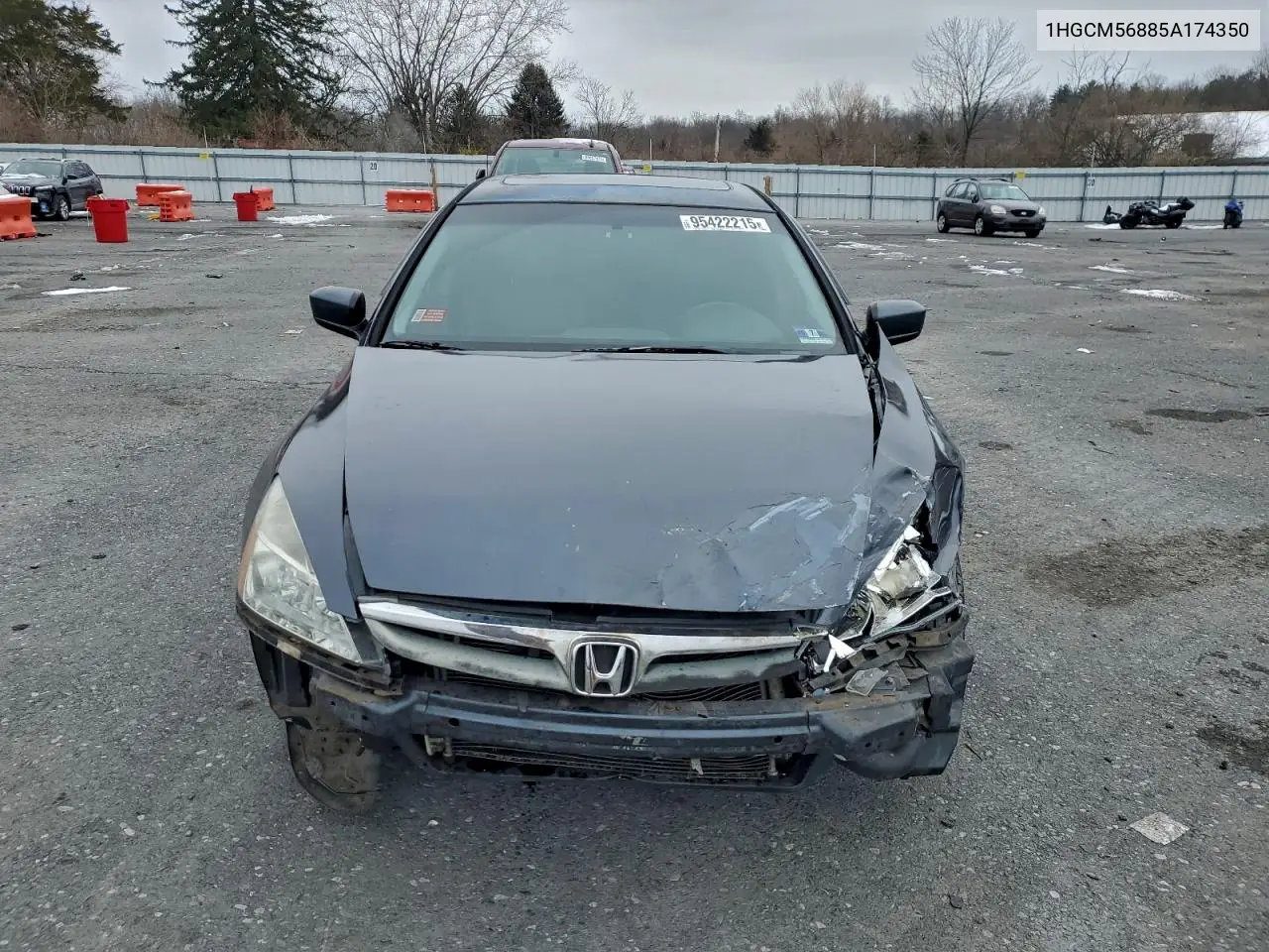 1HGCM56885A174350 2005 Honda Accord Ex