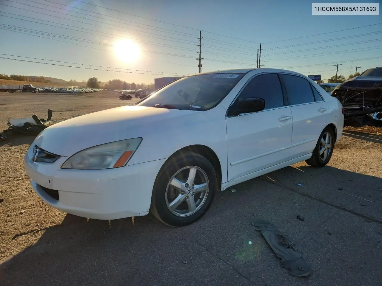 1HGCM568X5A131693 2005 Honda Accord Ex